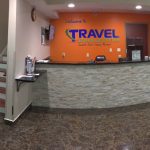 Travel Inn & Suites front desk