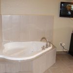 Bath tub in hotel room